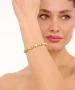 Kiraz Elastic Gold Plated Bracelet