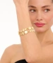 Kiraz Gold Plated Bracelet