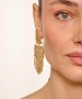 Kiraz Gold Plated Dangling Earring