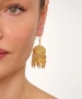 Kiraz Gold Plated Dangling Earring