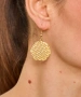 Kiraz Gold Plated Earring