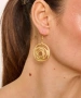 Kiraz Gold Plated Earring