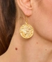 Kiraz Gold Plated Earring