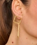 Kiraz Gold Plated Earring