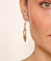 Kiraz Gold Plated Earring