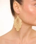 Kiraz Gold Plated Earring