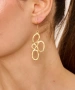 Kiraz Gold Plated Earring