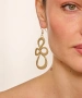 Kiraz Gold Plated Earring