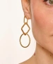 Kiraz Gold Plated Earring