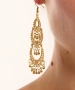 Kiraz Gold Plated Earring