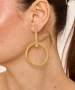 Kiraz Gold Plated Earring