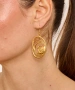 Kiraz Gold Plated Earring