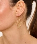 Kiraz Gold Plated Earring