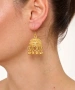 Kiraz Gold Plated Earring