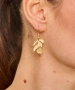 Kiraz Gold Plated Earring