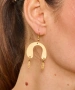 Kiraz Gold Plated Earring