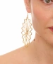 Kiraz Gold Plated Earring