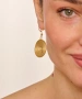 Kiraz Gold Plated Earring