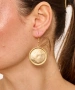 Kiraz Gold Plated Earring