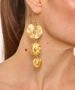 Kiraz Gold Plated Earring