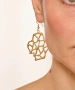Kiraz Gold Plated Earring