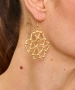 Kiraz Gold Plated Earring