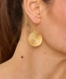 Kiraz Gold Plated Earring