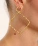 Kiraz Gold Plated Earring