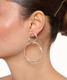Kiraz Silver Plated Earring