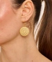 Kiraz Gold Plated Earring