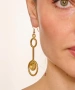 Kiraz Gold Plated Earring