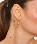 Kiraz Gold Plated Earring