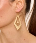 Kiraz Gold Plated Earring