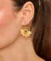 Kiraz Gold Plated Earring