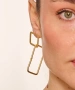 Kiraz Gold Plated Earring