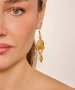 Kiraz Gold Plated Earring