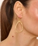 Kiraz Gold Plated Earring