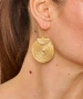 Kiraz Gold Plated Earring