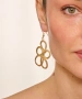 Kiraz Gold Plated Earring