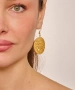 Kiraz Gold Plated Earring