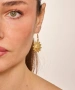 Kiraz Gold Plated Sun Earring
