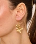 Kiraz Gold Plated Butterfly Earring