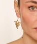 Kiraz Gold Plated Earring