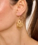Kiraz Gold Plated Earring