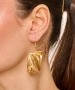 Kiraz Gold Plated Earring
