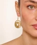 Kiraz Gold Plated Earring