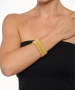 Kiraz Gold Plated Elastic Bracelet