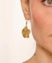 Kiraz Gold Plated Flower Earring
