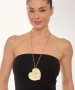 Kiraz Gold Plated Heart Necklace