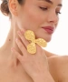 Kiraz Gold Plated Flower Ring